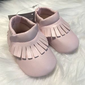 Baby Girl Pink Mocassins